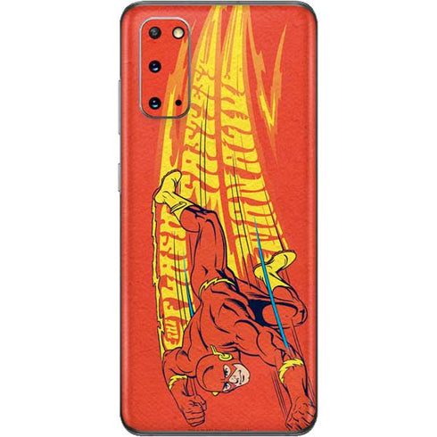 DC Comics The Flash Classic Art Running Pose Galaxy S20 Skin