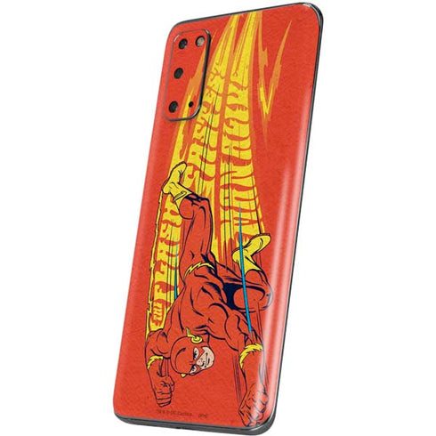 DC Comics The Flash Classic Art Running Pose Galaxy S20 Skin