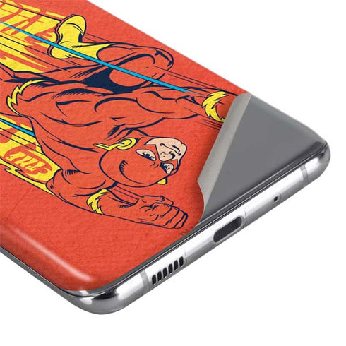 DC Comics The Flash Classic Art Running Pose Galaxy S20 Skin