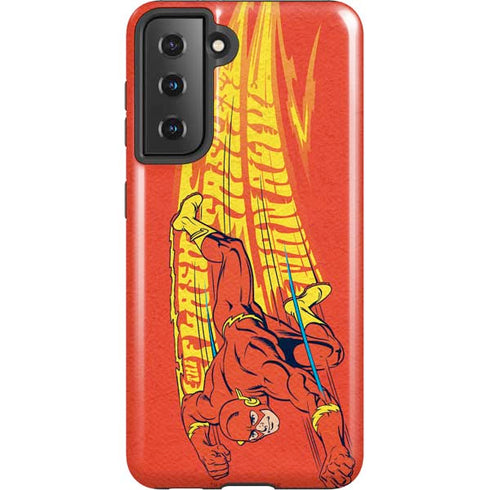 DC Comics The Flash Classic Art Running Pose Galaxy S21 5G Pro Case