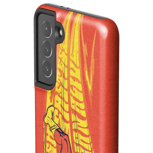 DC Comics The Flash Classic Art Running Pose Galaxy S21 5G Pro Case