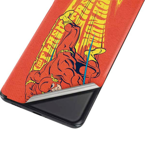 DC Comics The Flash Classic Art Running Pose Galaxy S21 5G Skin