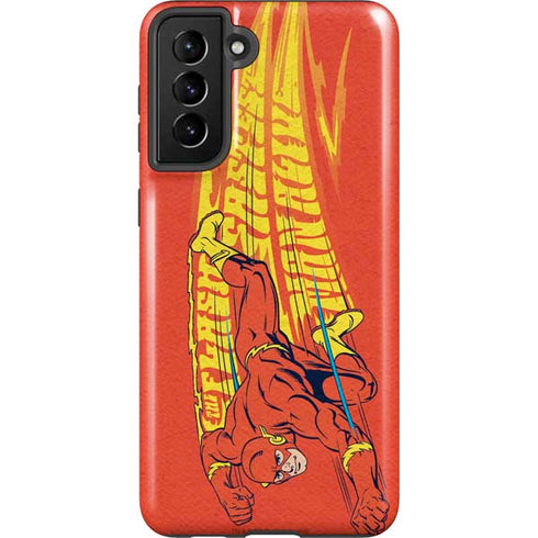 DC Comics The Flash Classic Art Running Pose Galaxy S21 Plus 5G Pro Case