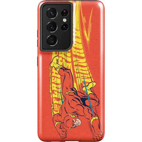 DC Comics The Flash Classic Art Running Pose Galaxy S21 Ultra 5G Pro Case