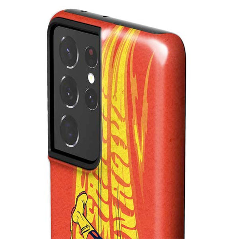 DC Comics The Flash Classic Art Running Pose Galaxy S21 Ultra 5G Pro Case