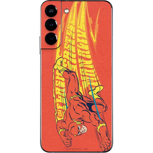DC Comics The Flash Classic Art Running Pose Galaxy S22 Plus Skin