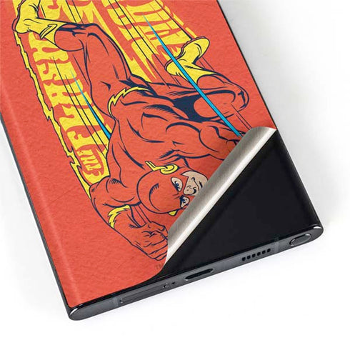 DC Comics The Flash Classic Art Running Pose Galaxy S22 Ultra Skin