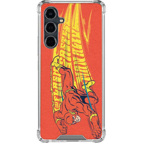 DC Comics Flash Racer Galaxy S23 FE Clear Case