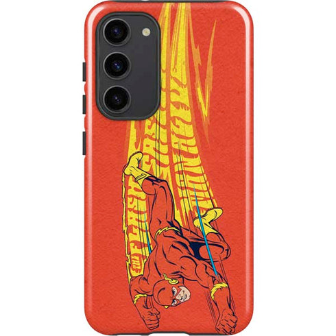 DC Comics The Flash Classic Art Running Pose Galaxy S23 Plus Pro Case