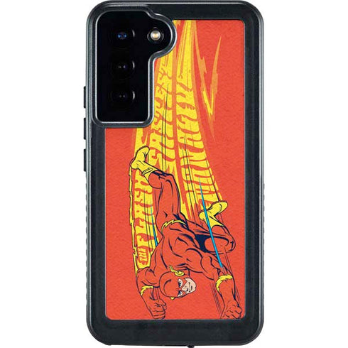DC Comics The Flash Classic Art Running Pose Galaxy S23 Plus Waterproof Case