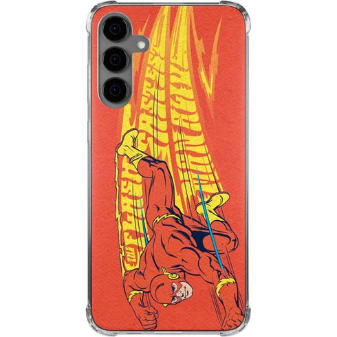 DC Comics Flash Racer Galaxy S24 Plus Clear Case