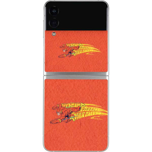 DC Comics The Flash Classic Art Running Pose Galaxy Z Flip3 5G Skin