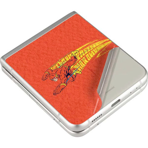 DC Comics The Flash Classic Art Running Pose Galaxy Z Flip3 5G Skin