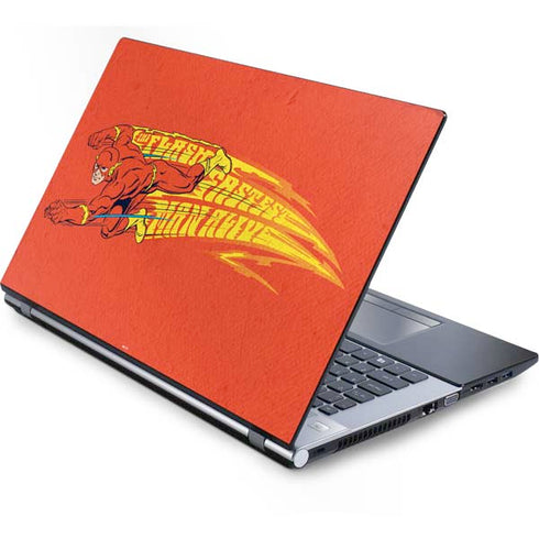 DC Comics The Flash Classic Art Running Pose Generic Laptop Skin