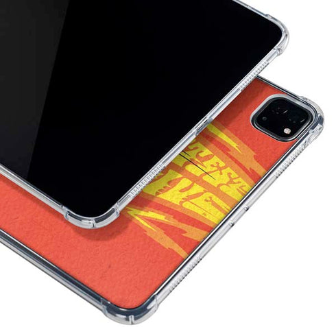 DC Comics The Flash Classic Art Running Pose iPad Pro 12.9in (2020) Clear Case