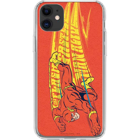 DC Comics Flash Racer iPhone 11 Clear Case