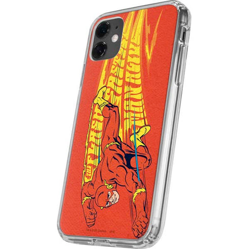 DC Comics Flash Racer iPhone 11 Clear Case