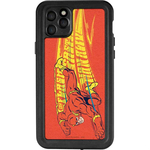 DC Comics The Flash Classic Art Running Pose iPhone 11 Pro Max Waterproof Case