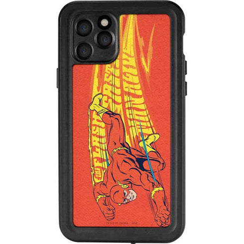 DC Comics The Flash Classic Art Running Pose iPhone 11 Pro Waterproof Case