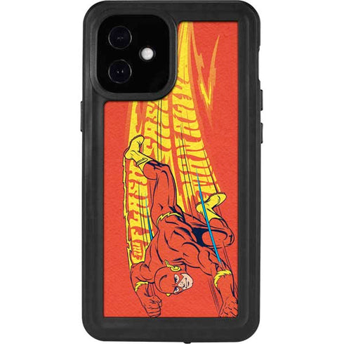 DC Comics The Flash Classic Art Running Pose iPhone 12 Mini Waterproof Case