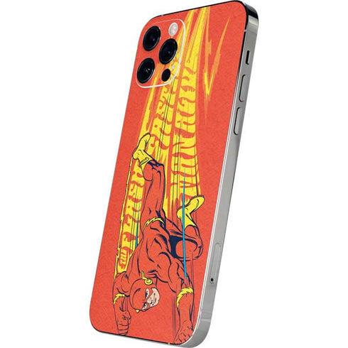 DC Comics The Flash Classic Art Running Pose iPhone 12 Pro Max Skin