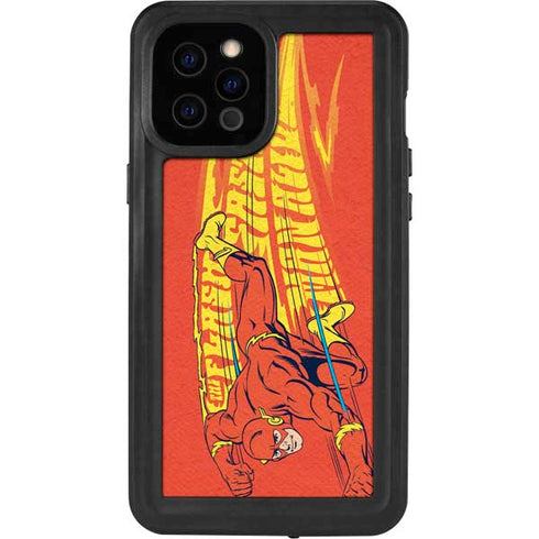 DC Comics The Flash Classic Art Running Pose iPhone 12 Pro Max Waterproof Case