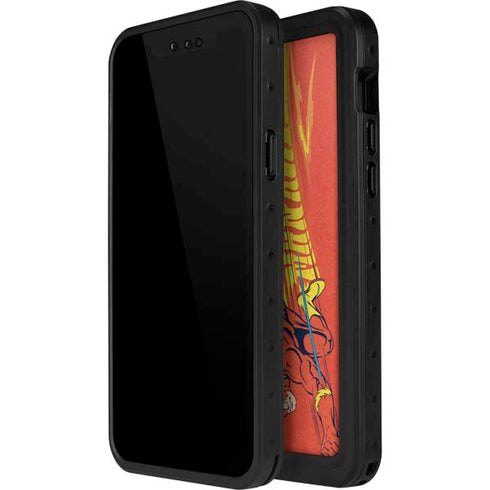 DC Comics The Flash Classic Art Running Pose iPhone 12 Pro Waterproof Case