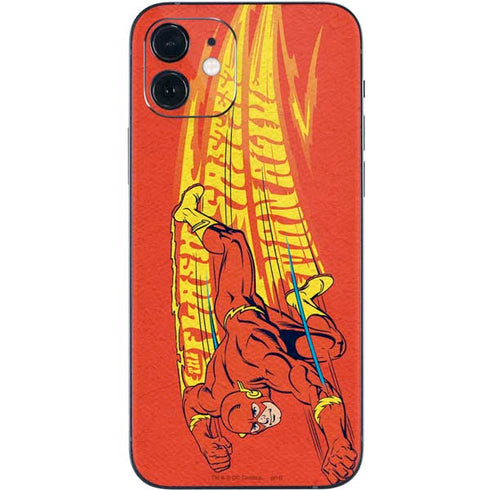 DC Comics The Flash Classic Art Running Pose iPhone 12 Skin