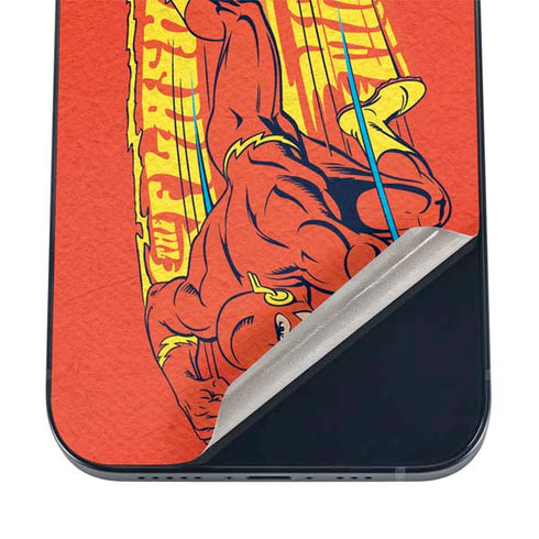 DC Comics The Flash Classic Art Running Pose iPhone 12 Skin