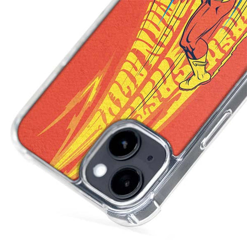 DC Comics The Flash Classic Art Running Pose iPhone 13 MagSafe Case