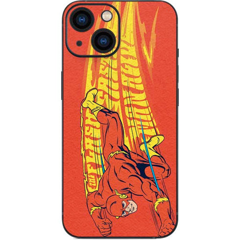 DC Comics The Flash Classic Art Running Pose iPhone 13 Mini Skin