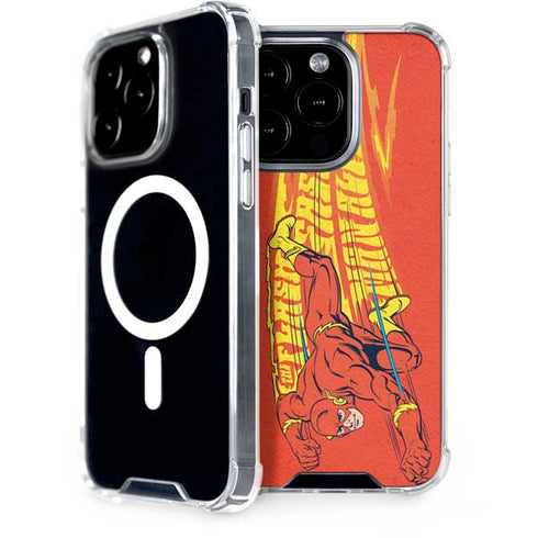 DC Comics The Flash Classic Art Running Pose iPhone 13 Pro MagSafe Case