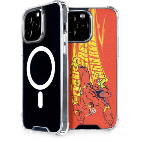 DC Comics The Flash Classic Art Running Pose iPhone 13 Pro Max MagSafe Case