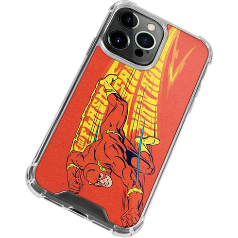 DC Comics Flash Racer iPhone 15 Pro Clear Case