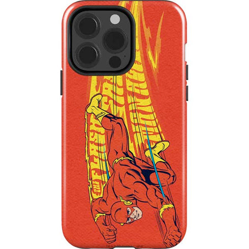 DC Comics The Flash Classic Art Running Pose iPhone 14 Pro Impact Case