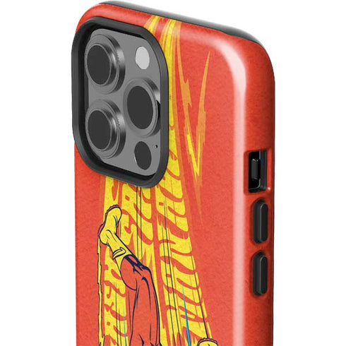 DC Comics Flash Racer iPhone 15 Pro Impact Case