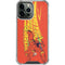 DC Comics The Flash Classic Art Running Pose iPhone 14 Pro Max Clear Case