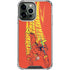 DC Comics The Flash Classic Art Running Pose iPhone 14 Pro Max Clear Case