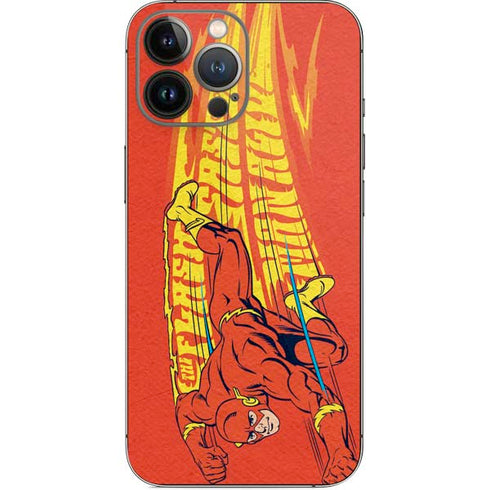 DC Comics The Flash Classic Art Running Pose iPhone 14 Pro Max Skin