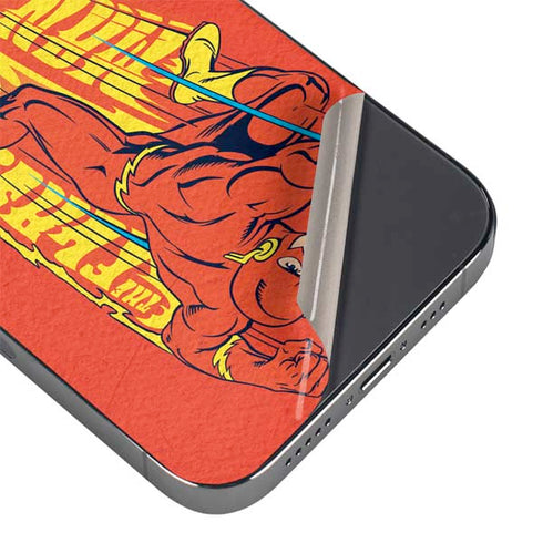 DC Comics The Flash Classic Art Running Pose iPhone 14 Pro Max Skin