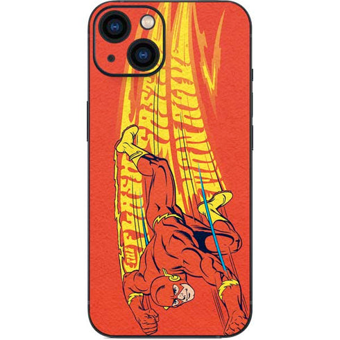 DC Comics The Flash Classic Art Running Pose iPhone 14 Skin