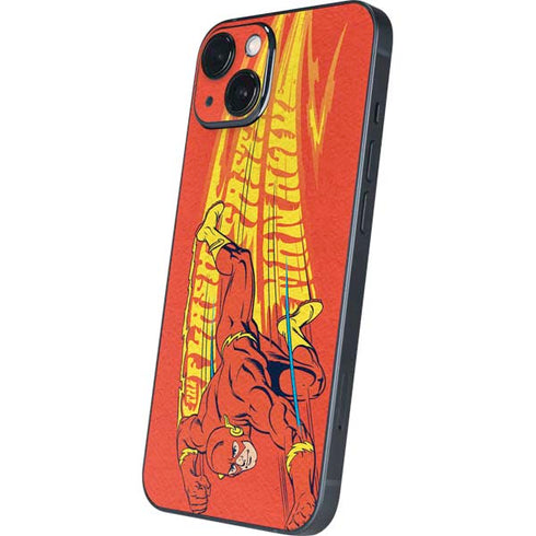 DC Comics The Flash Classic Art Running Pose iPhone 14 Skin