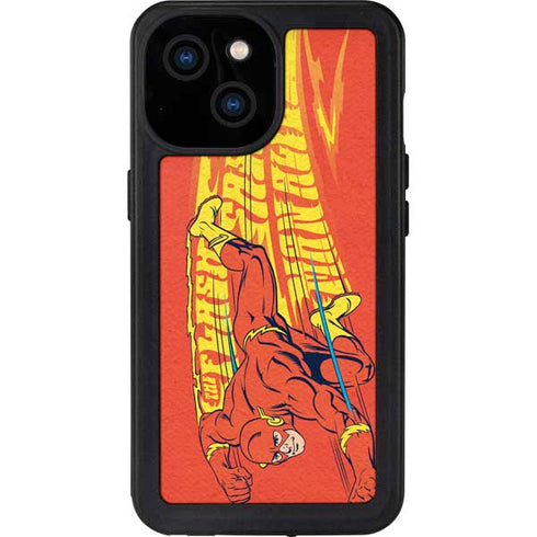 DC Comics Flash Racer iPhone 15 Waterproof Case