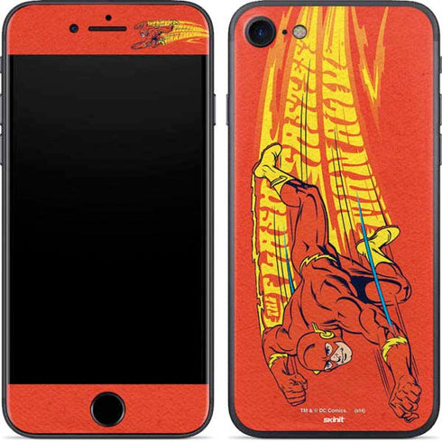 DC Comics The Flash Classic Art Running Pose iPhone SE (2nd & 3rd Gen) Skin