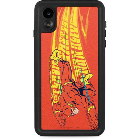 DC Comics The Flash Classic Art Running Pose iPhone XR Waterproof Case