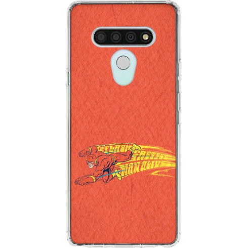 DC Comics Flash Racer LG Stylo 6 Clear Case