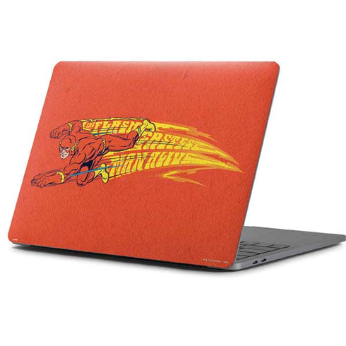 DC Comics The Flash Classic Art Running Pose Apple MacBook Pro 13-inch Skin