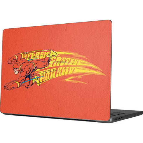 DC Comics Flash Racer MacBook Pro 14in (2021-24) Skin