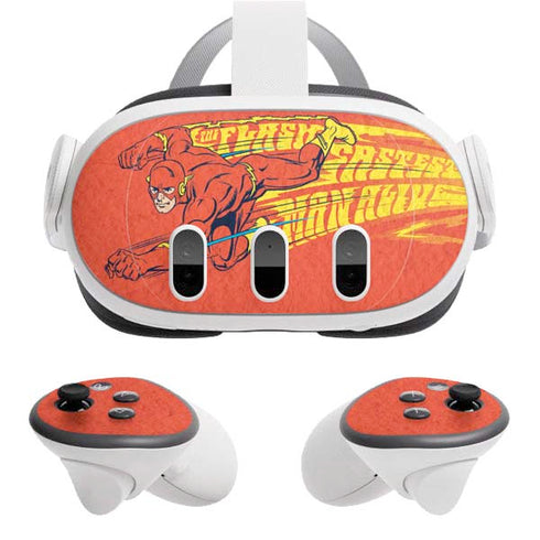 DC Comics Flash Racer Meta Quest 3 Skin