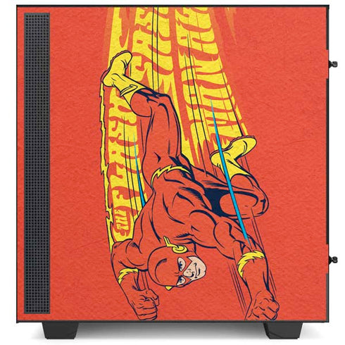 DC Comics The Flash Classic Art Running Pose NZXT H510 Compact ATX Mid-Tower Case Skin